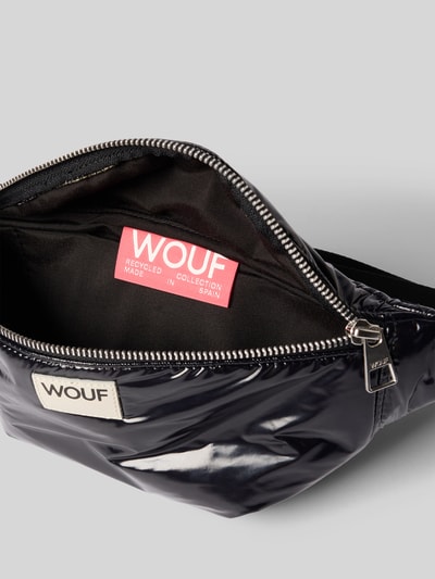 WOUF Bauchtasche mit Logo-Patch Modell 'Nuit' Black 5