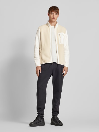 The North Face Sweatjacke mit Label-Stitching Modell 'Yumiori' Offwhite 1