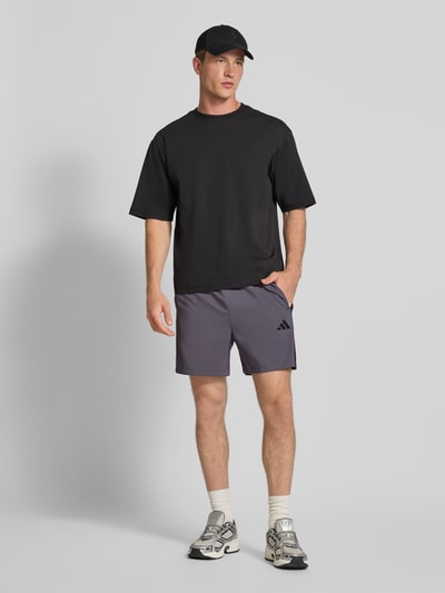 adidas Sportswear Shorts met elastische band Donkergrijs - 1