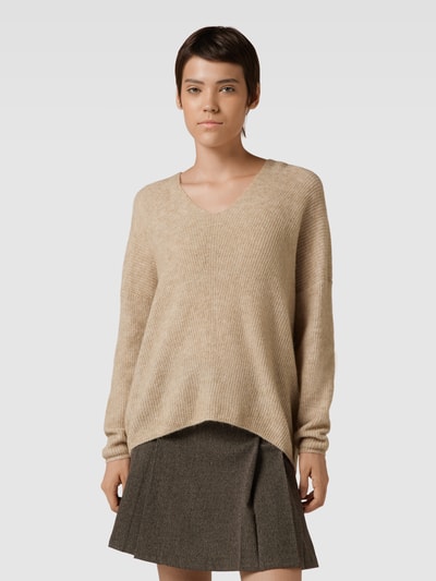 MOS MOSH Strickpullover mit V-Ausschnitt Modell 