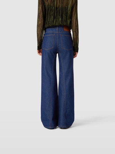 Victoria Beckham Jeans mit Label-Patch Jeansblau 5