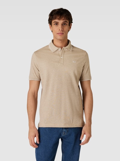 Paul & Shark Poloshirt in gemêleerde look Beige - 4