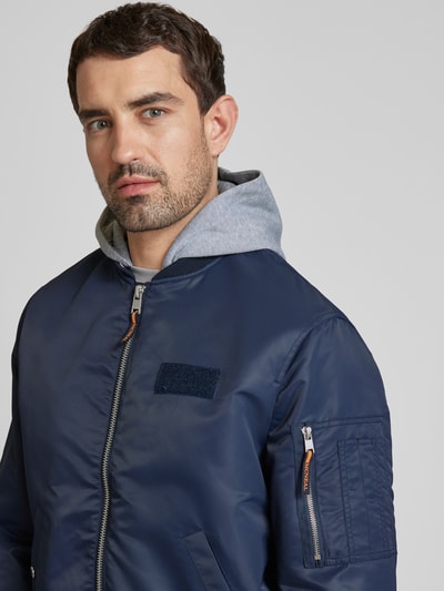 MCNEAL Bomberjacke mit Kapuze Marine 3