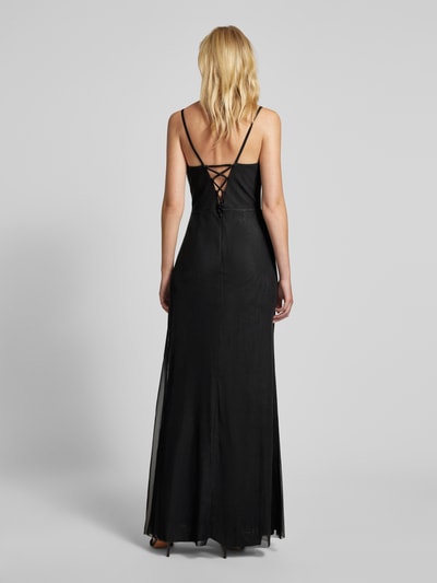 TROYDEN COLLECTION Abendkleid mit Herz-Ausschnitt Black 5