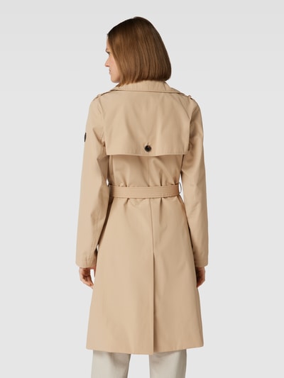 JOOP! Trenchcoat met dubbele knoopsluiting Zand - 5