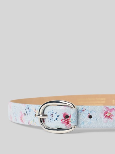Weinmann Gürtel mit floralem Print Bleu 2