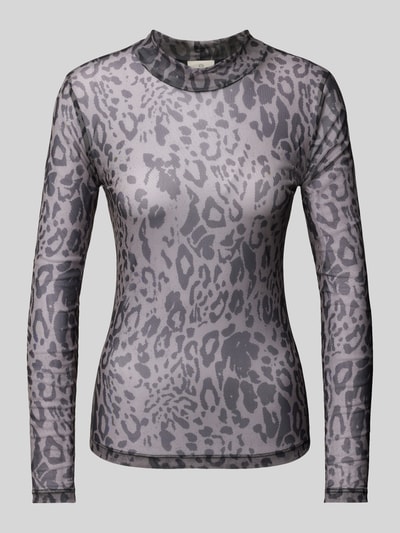 Kaffe Longsleeve mit Rundhalsausschnitt Modell 'johanne' Hellbraun 2