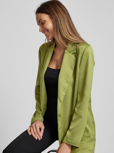 MAX&Co. Oversized blazer met steekzakken, model 'LUCERNA' Groen - 3