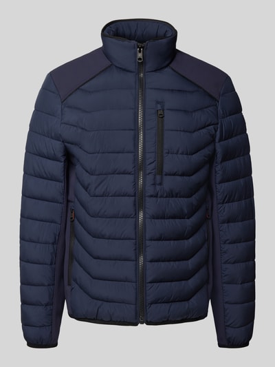 Tom Tailor Regular Fit Steppjacke mit Reißverschluss Marine 2