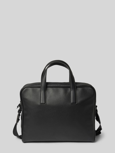 HUGO Laptoptasche mit Label-Detail Modell 'Nesh' Black 4