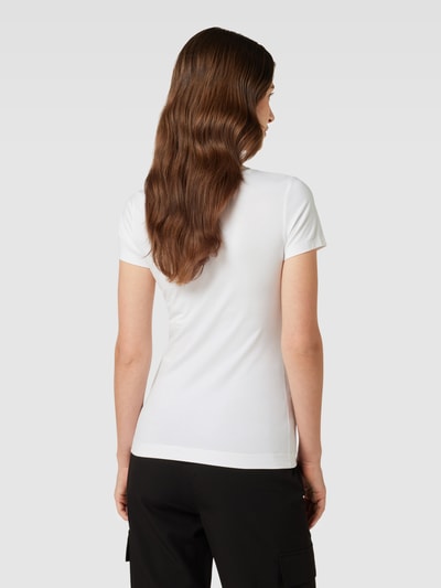 Guess T-shirt z nadrukiem z logo Biały 5