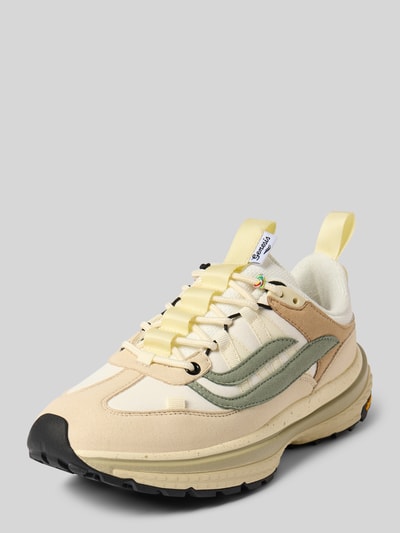 Genesis Sneaker mit Label-Detail Modell 'Machu' Khaki 1