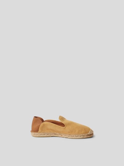 Frescobol Carioca Espadrilles aus Leder Camel 4