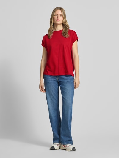 Marc O'Polo DENIM Oversize T-Shirt aus reiner Baumwolle Rot 1