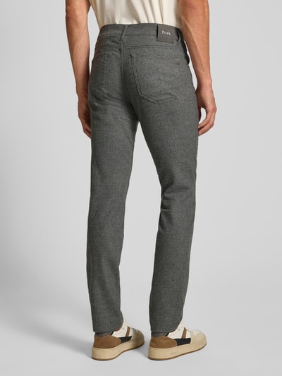 Brax Slim Fit Stoffhose mit Viskose-Anteil im 5-Pocket-Design Modell 'Chuck' Graphit 5