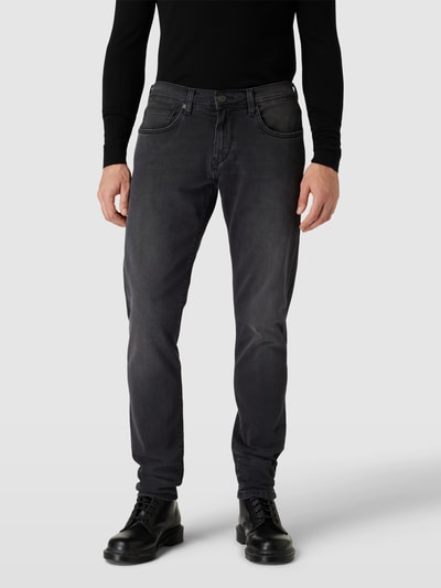 Baldessarini Regular Fit Jeans mit Eingrifftaschen Modell 'Jaden' Black 4