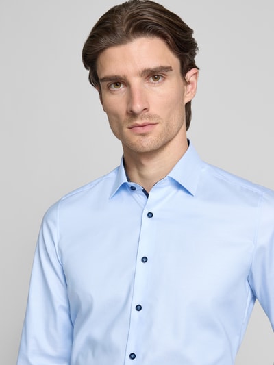 OLYMP Level 5 Body Fit Businesshemd mit Kentkragen Bleu 3