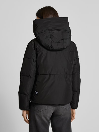 khujo Gewatteerd jack met ritszakken, model 'AUDREY MATT' Zwart - 5