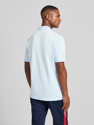 Lacoste Classic Fit Poloshirt mit Label-Badge Hellblau 5