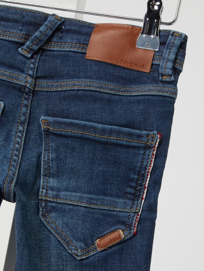 Name It Jeans met rechte pasvorm en stretch, model 'Theo' Jeansblauw - 3