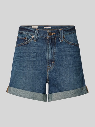 Levi's® 300 Korte mom fit jeans met steekzakken Donkerblauw - 2