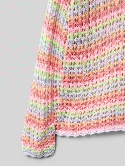 Tom Tailor Regular Fit Strickpullover aus Viskose-Mix Koralle 2