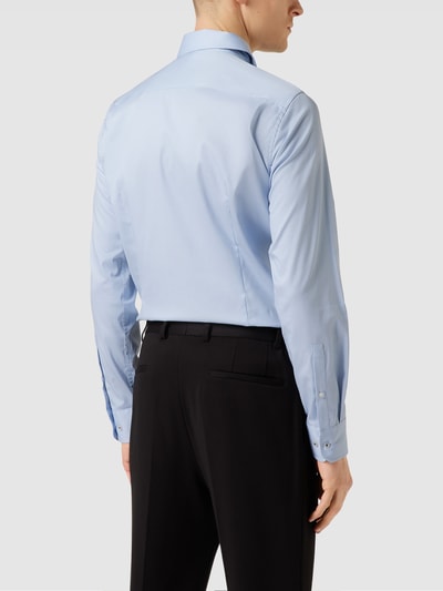 JOOP! Slim Fit Business-Hemd mit Haifischkragen Bleu 5