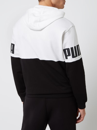 PUMA PERFORMANCE Hoodie mit Logos Weiss 5