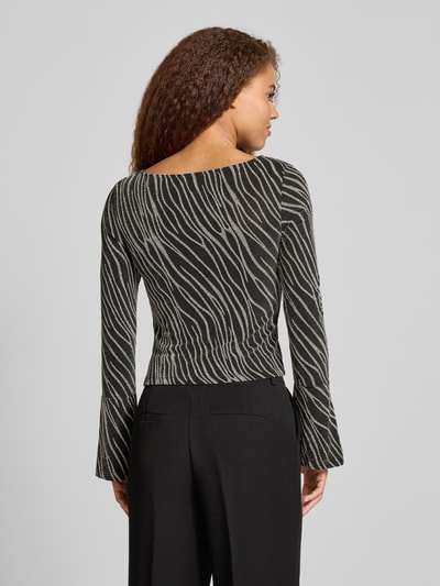 Noisy May Longsleeve mit Rundhalsausschnitt Modell 'GILLY' Black 5