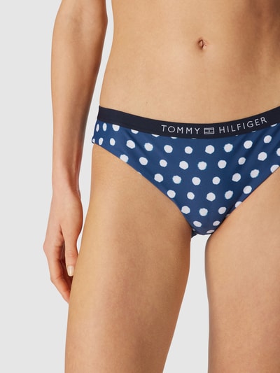 TOMMY HILFIGER Bikinibroekje met labelopschrift Koningsblauw - 3