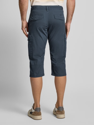 s.Oliver BLACK LABEL Relaxed fit bermuda van katoenmix Antraciet - 5