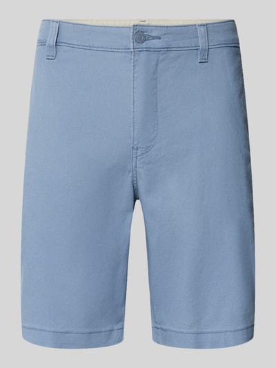 Levi's® Regular Fit Chinoshorts aus Baumwoll-Mix Rauchblau 2