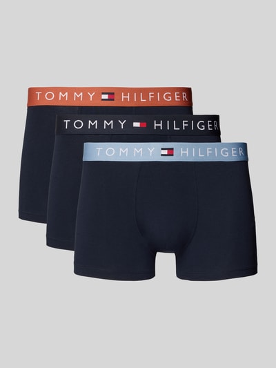 Tommy Hilfiger Trunks aus Baumwoll-Mix im 3er-Pack Rostrot 1