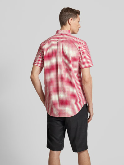 Gant Freizeithemd mit Button-Down-Kragen Dunkelrot 5