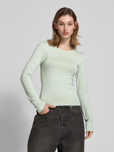 Gina Tricot Longsleeve mit Rundhalsausschnitt Mint 4