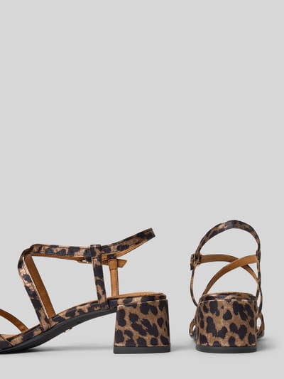 Tamaris Sandalen met blokhak Beige - 2