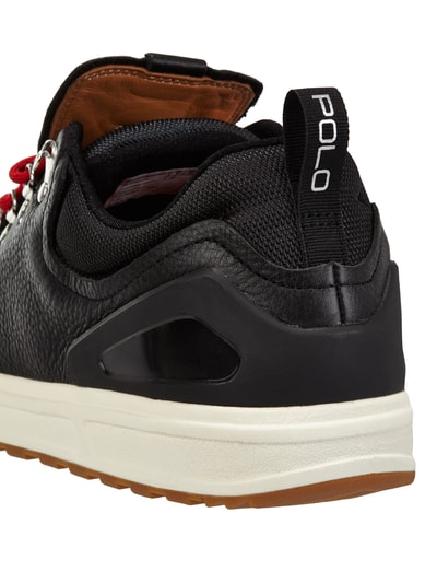 Polo Ralph Lauren Sneaker 'Adventure' aus echtem Leder Black 2