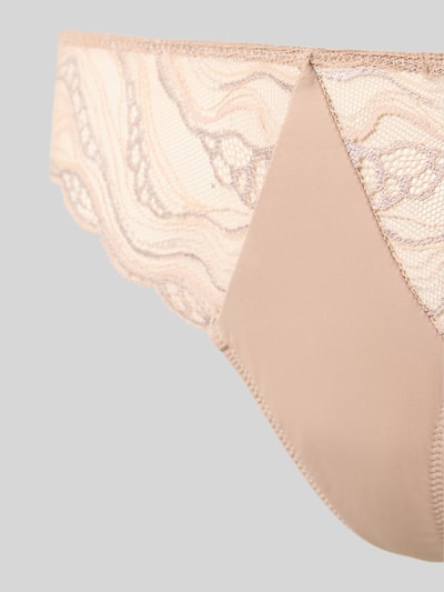 Calvin Klein Underwear String aus Spitze Beige 2