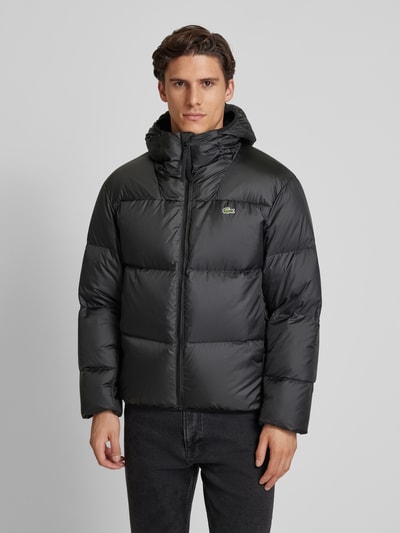 Lacoste Steppjacke mit Kapuze Black 4