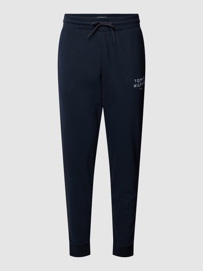 TOMMY HILFIGER Sweatpants mit Label-Print Marine 2