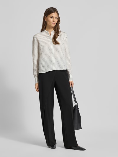 CAMBIO Spodnie materiałowe z francuskimi wpuszczanymi kieszeniami Model 'ANAIS' BLACK 1