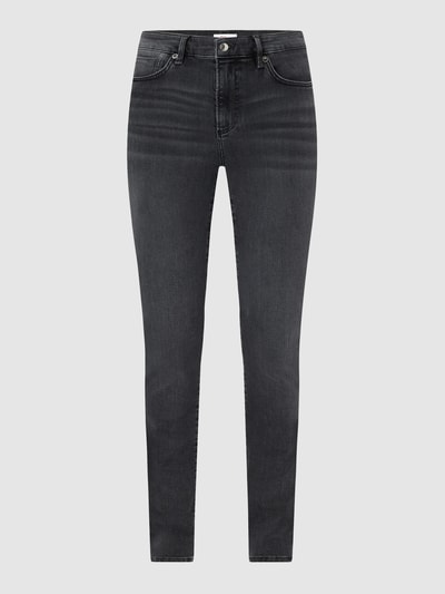 s.Oliver RED LABEL Skinny fit jeans met stretch, model 'Izabell' Antraciet - 1