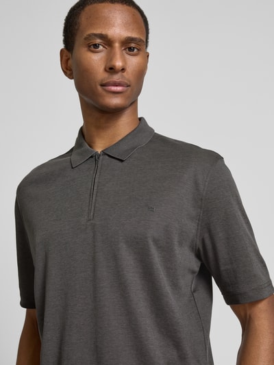 Christian Berg Men Koszulka polo z kołnierzykiem polo Grafitowy 3