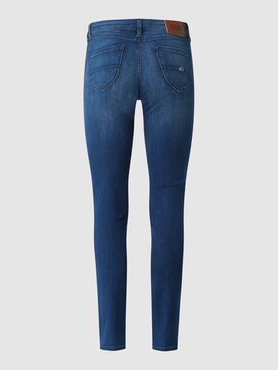 Tommy Jeans Skinny Fit Low Rise Jeans mit Stretch-Anteil Modell 'Sophie' Blau 4