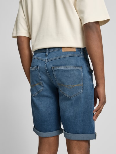 Christian Berg Men Bermuda im 5-Pocket-Design Hellblau 3