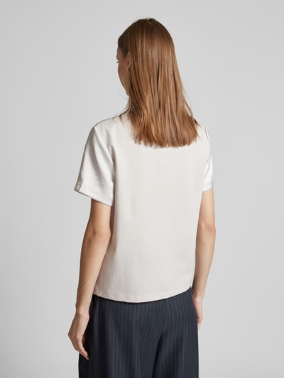 Weekend Max Mara T-Shirt mit Rundhalsausschnitt Modell 'AMBURGO' Silber 5