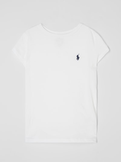 Polo Ralph Lauren Teens T-Shirt mit Logo-Stickerei Weiss 1