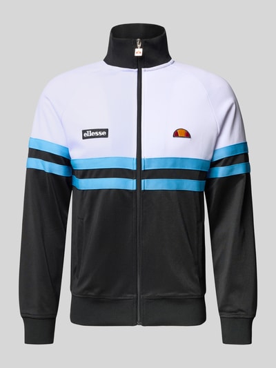 Ellesse Sweatjack met labelpatch, model 'RIMINI'' Blauw - 2