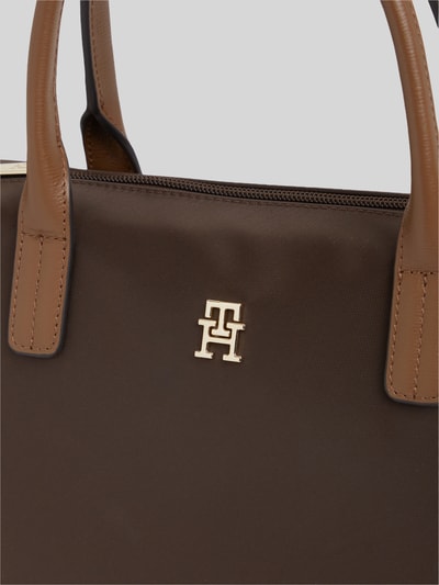 Tommy Hilfiger Umhängetasche mit Logo-Applikation Modell 'POPETTE MINI' Dunkelbraun 2