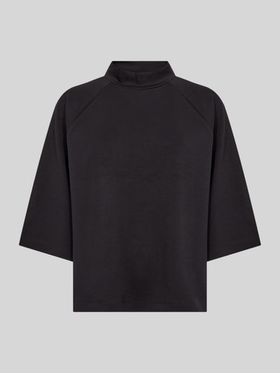 Soyaconcept Loose fit sweatshirt van modalmix model 'BANU' Zwart - 2